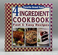Front cover of hardcover cookbook