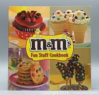 Front cover displaying desserts and title