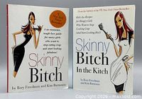 Front covers of both Skinny Bitch titles