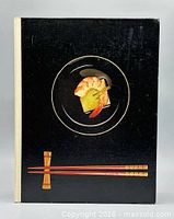 Front cover showing graphic design