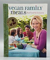 Front cover of Vegan Family Meals cookbook