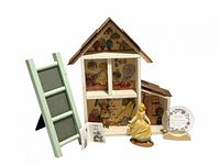 Group shot of all five decorative items