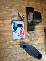 All items laid out on floor