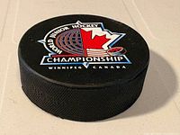 Front view showing championship logo