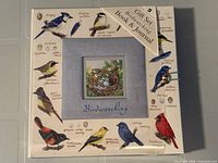 Front view of sealed birdwatching book & journal gift set