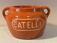 Front view showing CATELLI logo and glaze color