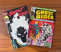 Front covers of Ghost Rider issues 15 and 50