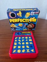 Game unit and box front view