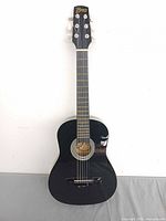 Full front view of Bravo Debut guitar showing complete instrument