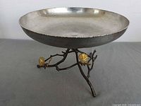 Overall view of bowl on stand