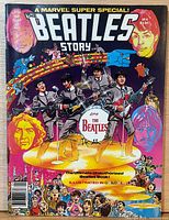 Front cover Marvel Super Special #4 The Beatles Story