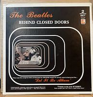 Front jacket showing title, artwork and 2-record set notation
