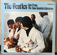 Front cover showing title and butcher photo