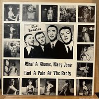 Front cover with title and Beatles portrait