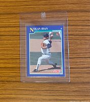 Card front inside rigid hard case