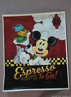 Full view of unframed 20" x 16" giclée showing complete artwork and title text