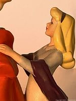 Close-up of Aurora figure detail