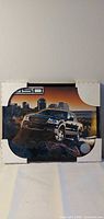 Front view of framed Ford F-150 print with corner protectors