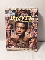 Front of Roots 25th Anniversary Edition DVD slipcase