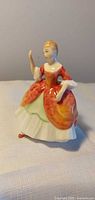 Front view of Royal Doulton Christine figurine