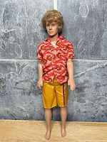 Full view of doll standing