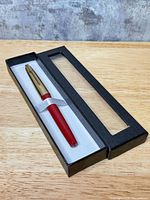 Pen in presentation box showing full view