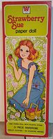 Front of 1981 Whitman Strawberry Sue paper doll box