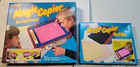 Front view of Magic Copier toy box and Magic Copier Refills box