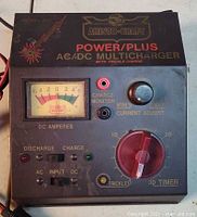 Front view showing gauge, controls, graphics and wear