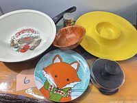 Group shot of all seven kitchen items laid out