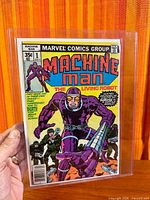 Front cover in bag and board