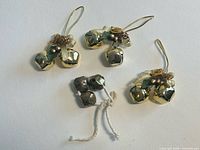 front view of all four ornament clusters