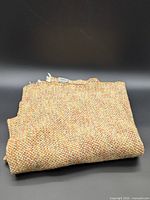 Folded throw blanket showing overall appearance