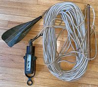 Entire set: register, rotator, rope