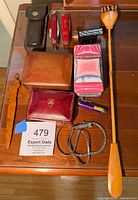 Group view of all items on tabletop
