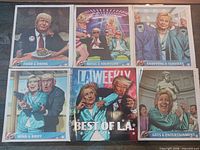 Overview of all six LA Weekly inserts