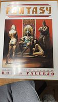 Front folder with key cover artwork and Boris Vallejo credit