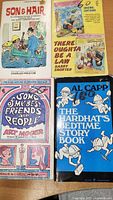 Four pocket joke books: Son & Hair, There Oughta Be a Law, Some of My Best Friends Are People, The Hardhat's Bedtime Story Book