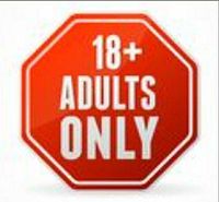 18+ adults only sign