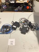 Group of sensor modules with wiring harnesses