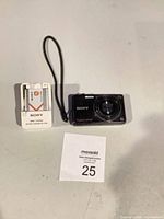 Camera, charger, battery overview