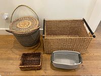 Group view of all four baskets