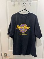 Front view showing Hard Rock Hotel Las Vegas logo and overall garment