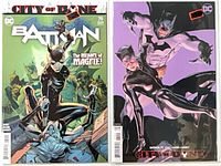Both Batman #79 copies side by side showing standard and variant covers