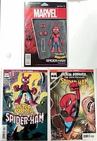 All three bagged comics laid out