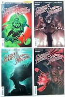 Group photo showing all four bagged issues #1-#4