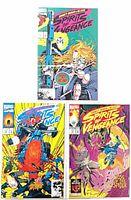 Group image showing all three comic covers
