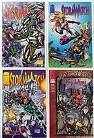 All four Stormwatch comic issues #3 #13 #14 #36 bagged/boarded