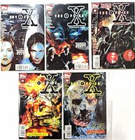 Front covers of issues 27–31 laid out together