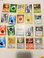 All 20 cards laid out in grid